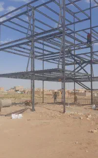 جوشکار اسکلت و پوشش سقف