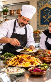 آموزش آشپزی با مدرک مبتدی و حرفه ای