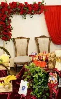 دیزاین گل آرایی و تخفیف ویژه یلدا برای عروس