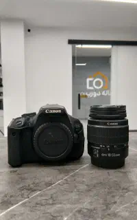 دوربین600d+لنز18/55