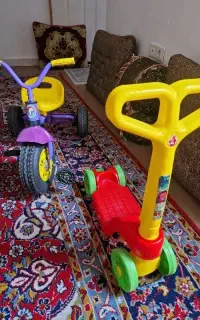 سه چرخه و اسکوتر بچه گانه