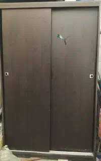 کمد لباس و کتابخانه همراه با میز تحریر