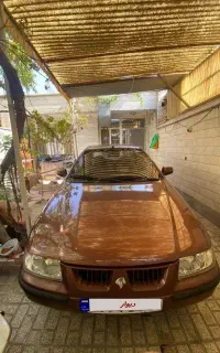 سمند ef7 مدل ۹۱ دوگانه کارخانه