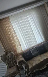 پرده پذیرایی واتاق خواب