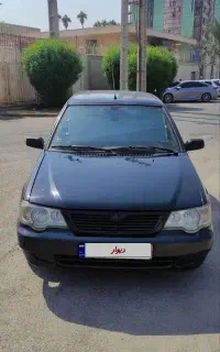 پراید 111 مشکی متالیک مدل 91