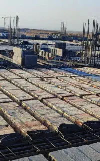 اجرای آرماتوربندی اسکلت بتونی بصورت دستمزدی