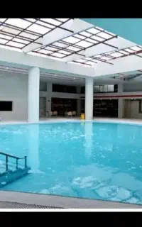 نیروی کار فعال جوان آقا برای آبدرمانی در سرعین