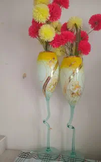 گلدان شیشه ای