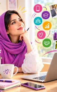 فرصت شغلی مناسب برای بانوان با گوشی ،آموزش رایگان