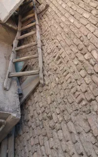 نردبان چوبی