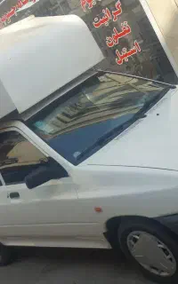 پراید وانت ۴۰۳ بیرنگ(مسقف) معاوضه با آریسان صفر