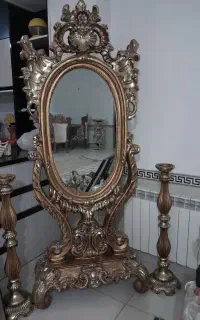 اینه وشمعدان طلایی