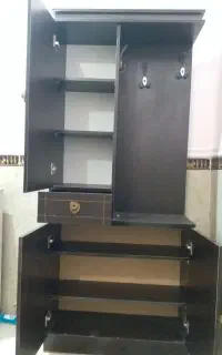 فروش جا کفشی همراه با قفسه و کشو و جای لباس