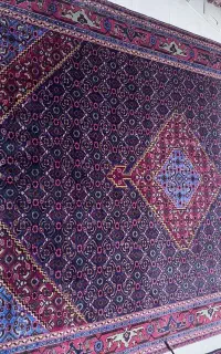 فرش دستباف ۶ متری ریز ماهی ابریشم