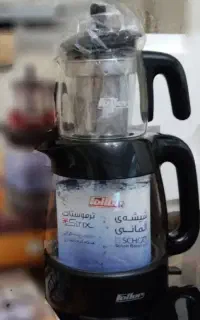 رنگ مشکی قدیمی چای ساز فلر جهیزیه 070