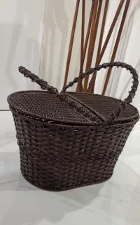 سبد حصیری پیک نیک.تزئینات.دکوری.اکسسوری.اشپزخانه