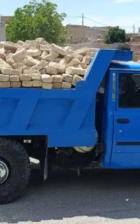 حمل مصالح ساختمانی نیسان کمپرسی