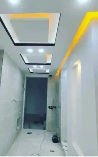 اجرای کناف لاین تایل ۶۰×۶۰ بازسازی کلی