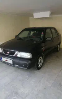 پراید 141 عنابی EX مدل 91