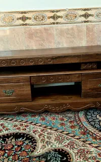 میز تلویزیون چوبی