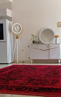 آیینه کنسول ساعت