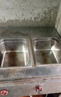 گاز ساندویچی با ۲ بن ماری