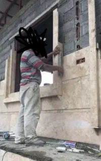 کارگر سنگ کاری