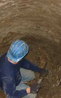 مقنی چاه کن فاضلاب و چاله  انباری چاه