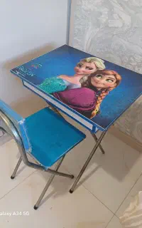 میز تحریر با صندلی در حد نو