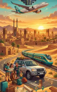 بلیط قطار و رزرو هتل