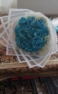 دسته گل روبانی هدیه