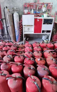 مرکز شارژ و فروش انواع کپسول آتش نشانی