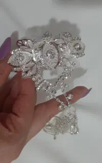ساعت دستبندی انگشتر دار