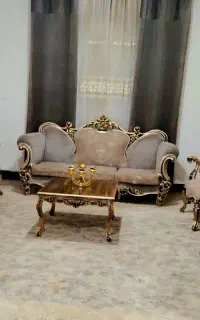 فروش فوری مبلمان ۹نفره سلطنتی تمیز سالم زیر قیمت
