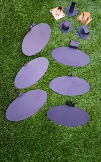 رگال کفی کفشی بیضی فلزی  (زنجانی)