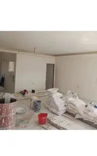 لکه گیری گچکاری گچ خاک وسفید