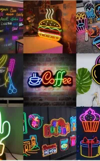 ساخت و تولید انواع تابلو نئون فلکسی