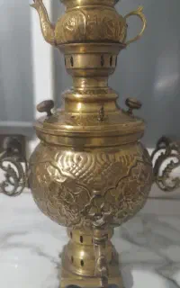 سماورذغالی قدیمی سالم