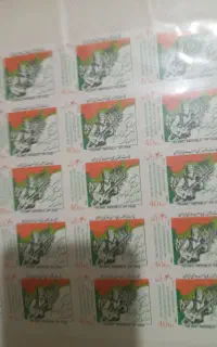 تعداد ۸۰۰تمبر قدیمی سال ۶۵