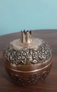 قندان مس انار