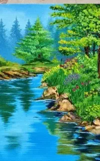 تابلو نقاشی سایز ۵۰/۷۰