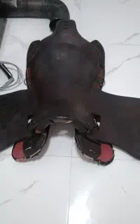 زین چرمی تمیزچرم گاومیش