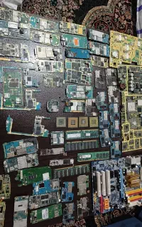 انواع برد های سوخته موبایل کامپیوتر