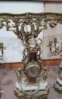 آینه کنسول برنجی برنزی جم آوری میکنیم درب منزل