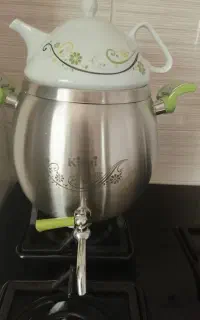 قوری و کتری رو گازی