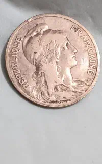 سکه نایاب جمهوری فرانسه 1898