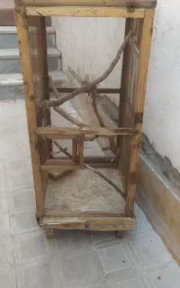 قفس پرنده چوبی