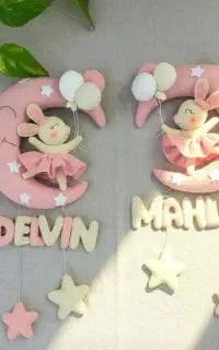 دست سازه های زیبای نمدی ،هدیه ای برای بچه ها