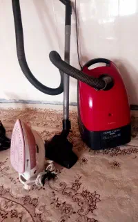 جارو برقی و اتو سالم در حد نو