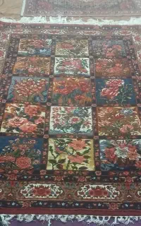 قالی دست بافت قاب شیدا ۴ متری
